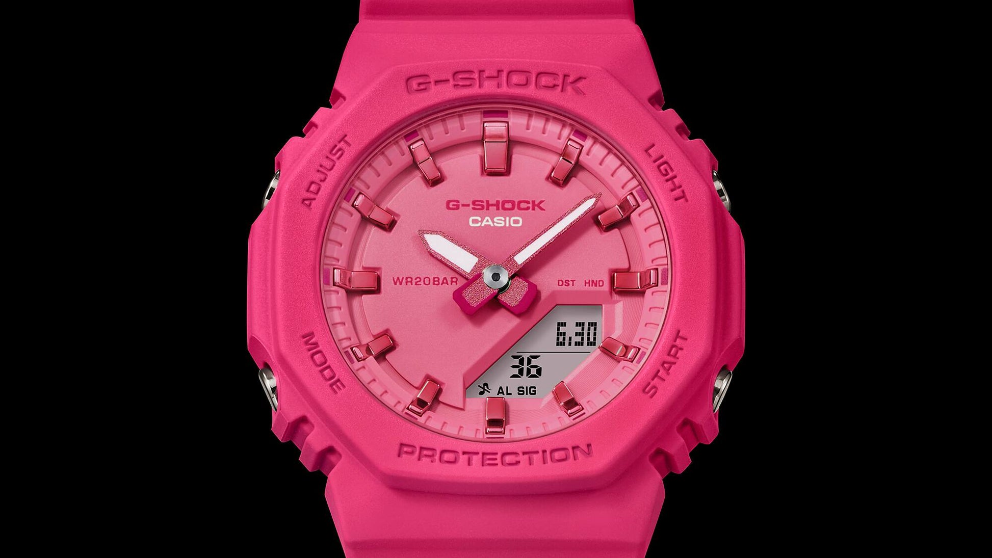 Casio GMAP2100PP4A | G-SHOCK ANALOG-DIGITAL Pink
