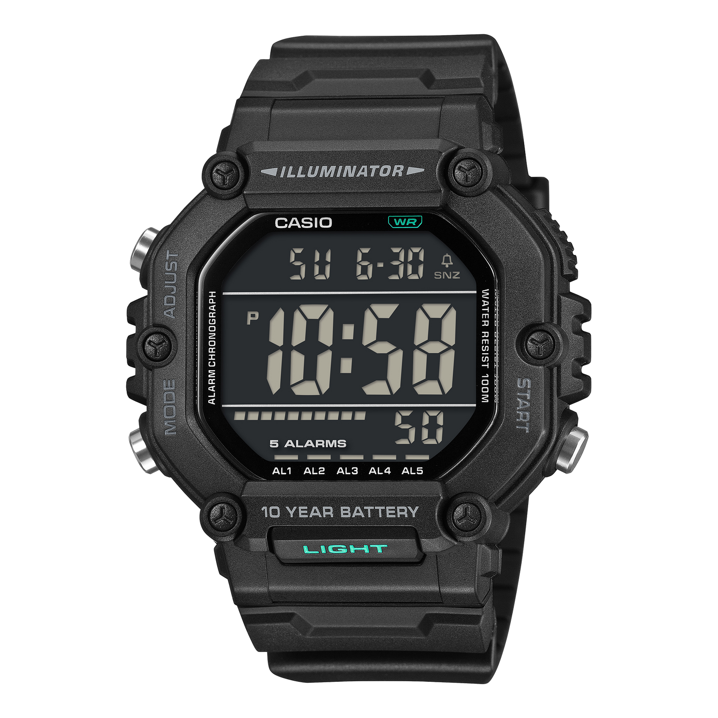 Casio AE1600HX-1BV | Digital Black