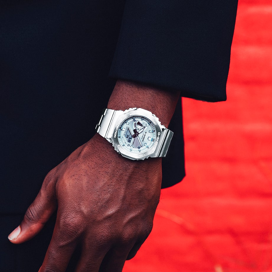 Casio GM2110D-7A | Metal G-SHOCK: Casio Silver Watch | Casio G-SHOCK
