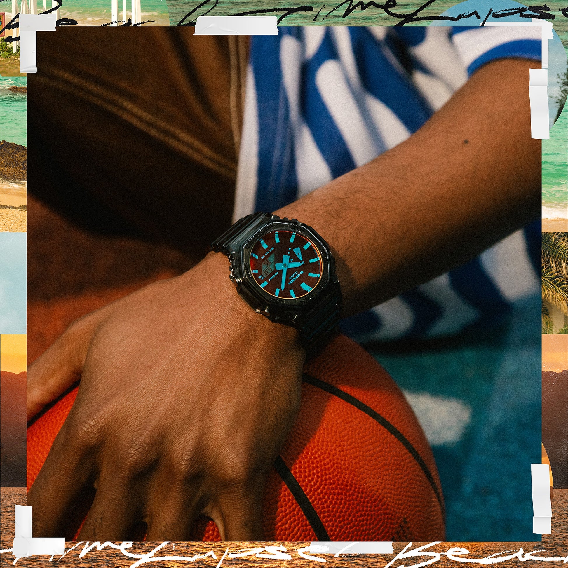 Casio GA-2100TLS-8A | G-SHOCK ANALOG-DIGITAL Gray