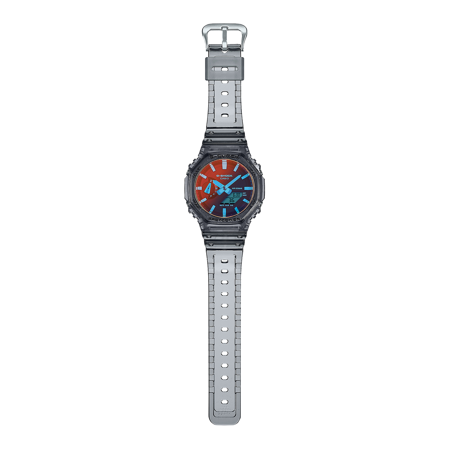 Casio GA-2100TLS-8A | G-SHOCK ANALOG-DIGITAL Gray