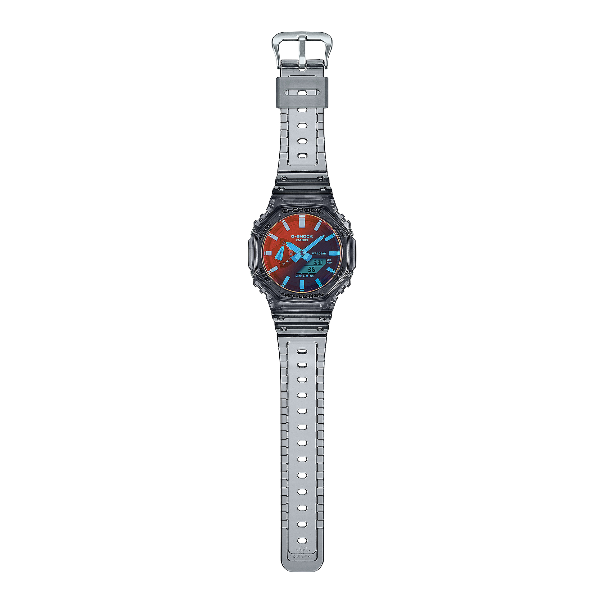 Casio GA-2100TLS-8A | G-SHOCK ANALOG-DIGITAL Gray