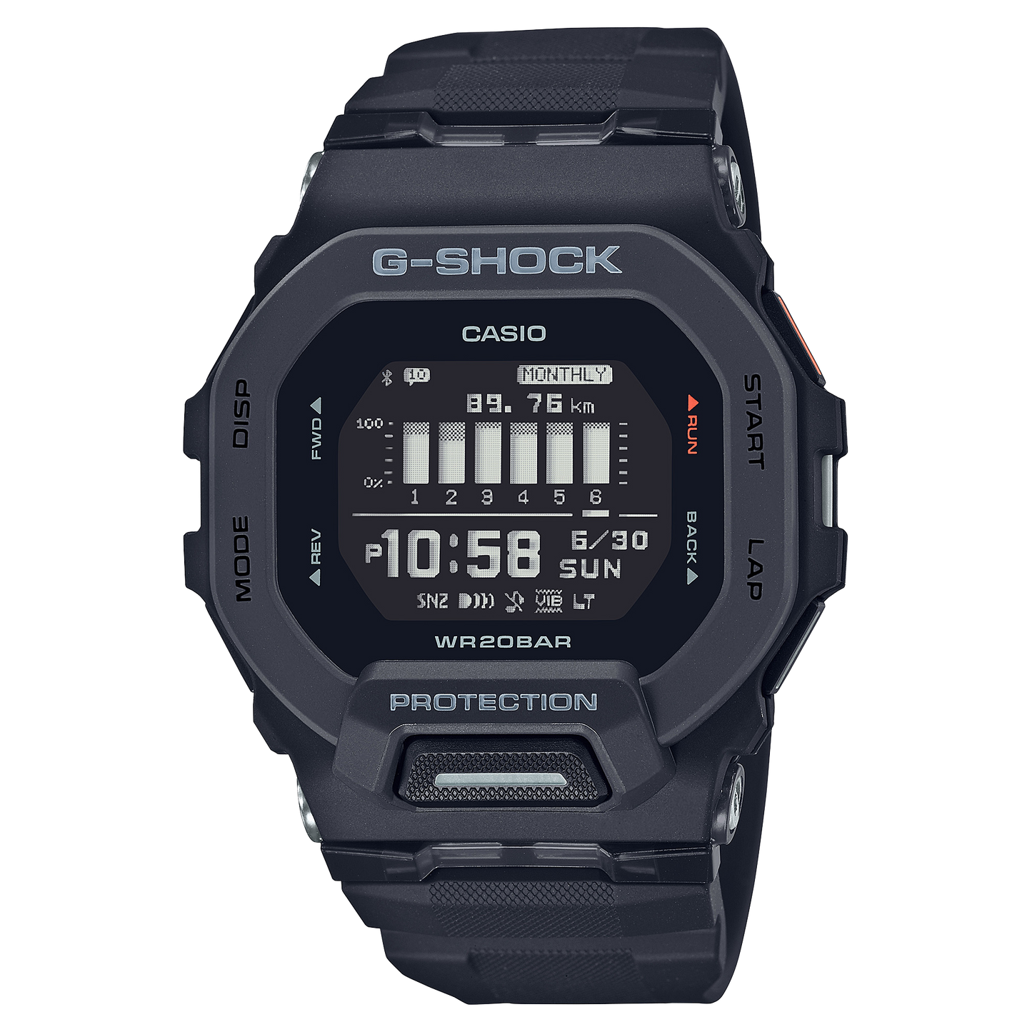 Casio GBD200-1 | Digital Men's Watch G-SHOCK