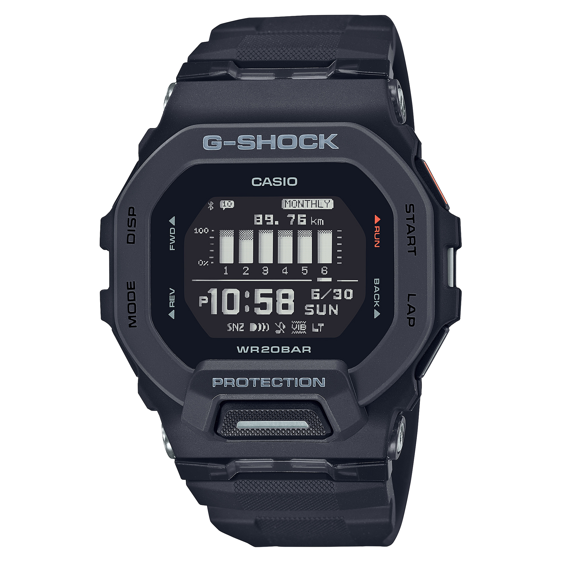Casio GBD200-1 | Digital Men's Watch G-SHOCK
