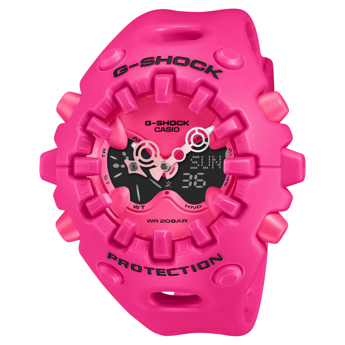 Casio GAV01-4A | G-SHOCK ANALOG-DIGITAL Pink