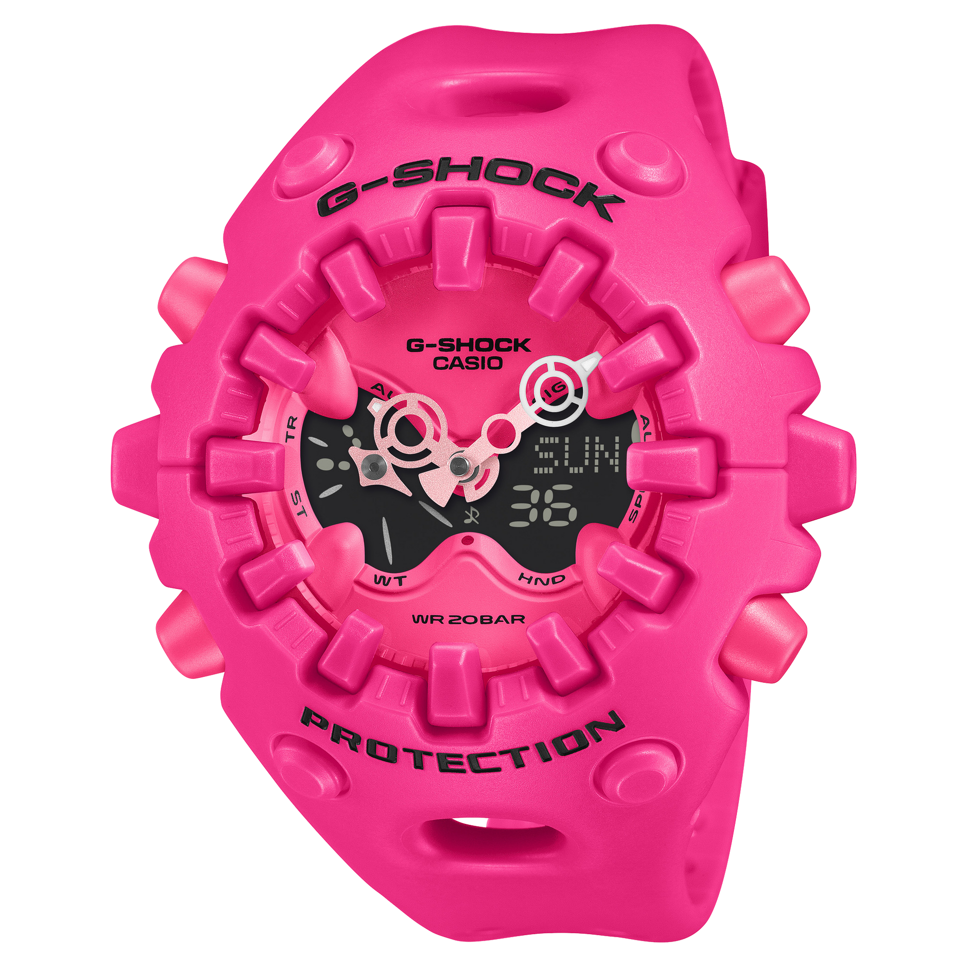 Casio GAV01-4A | G-SHOCK ANALOG-DIGITAL Pink