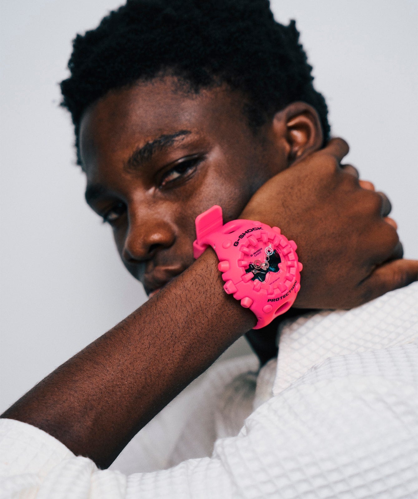 Casio GAV01-4A | G-SHOCK ANALOG-DIGITAL Pink