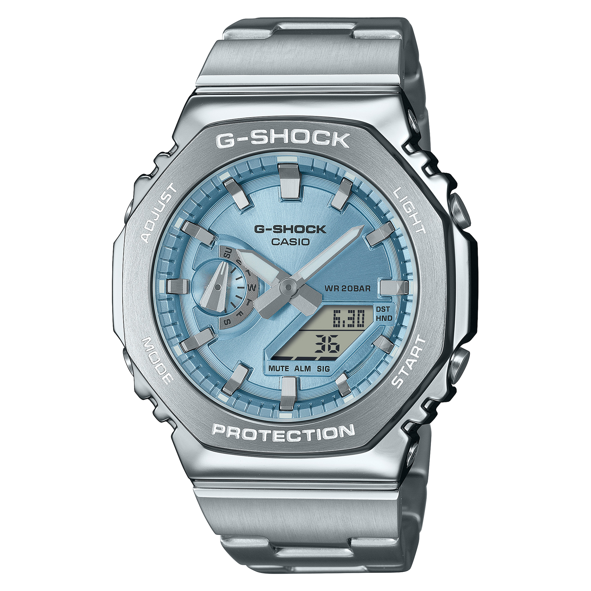 Casio GM2110D-2A | Metal G-SHOCK Blue Dial Watch | Casio G-SHOCK