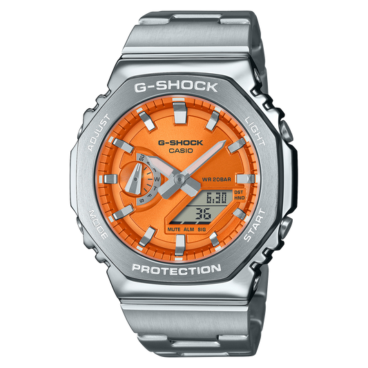 Casio GM2110D-4A | Luxury Watch: Orange Dial Watch | Casio G-SHOCK