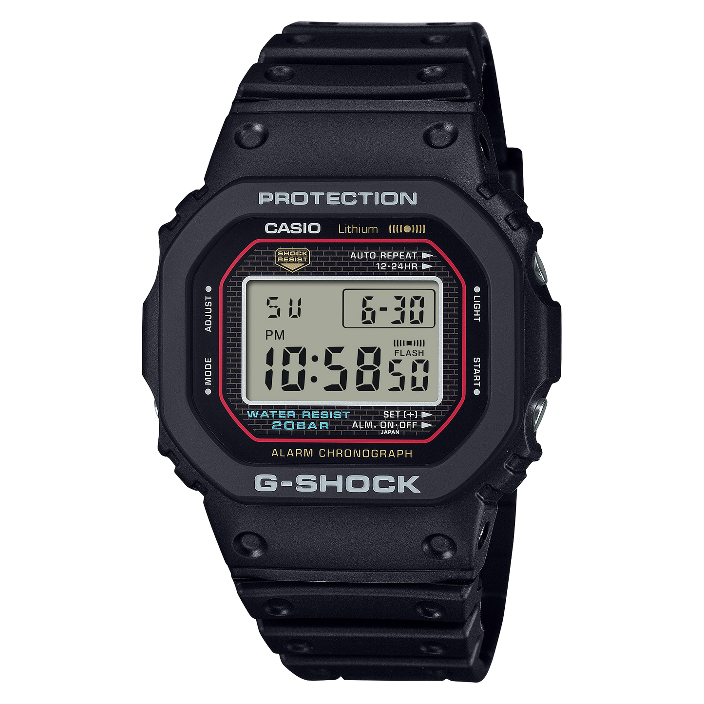 Casio DW5000R-1A | G-SHOCK DIGITAL Black